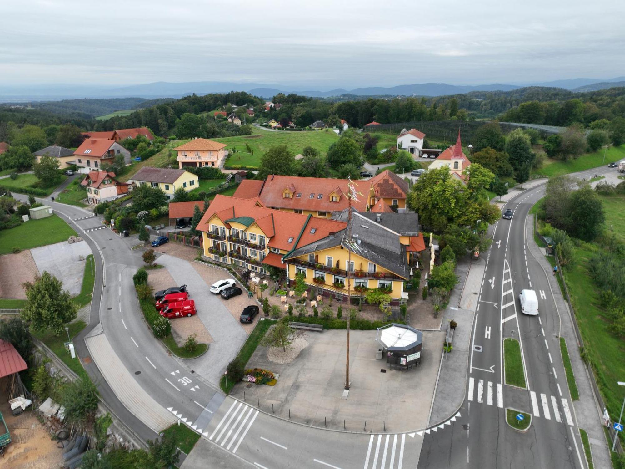 Gasthof Grossschedl Zum Kramerwirt Lassnitzhoehe Exteriör bild